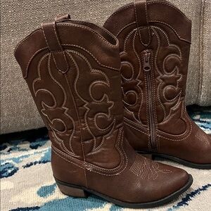 Cat & Jack Brown Kids Boots